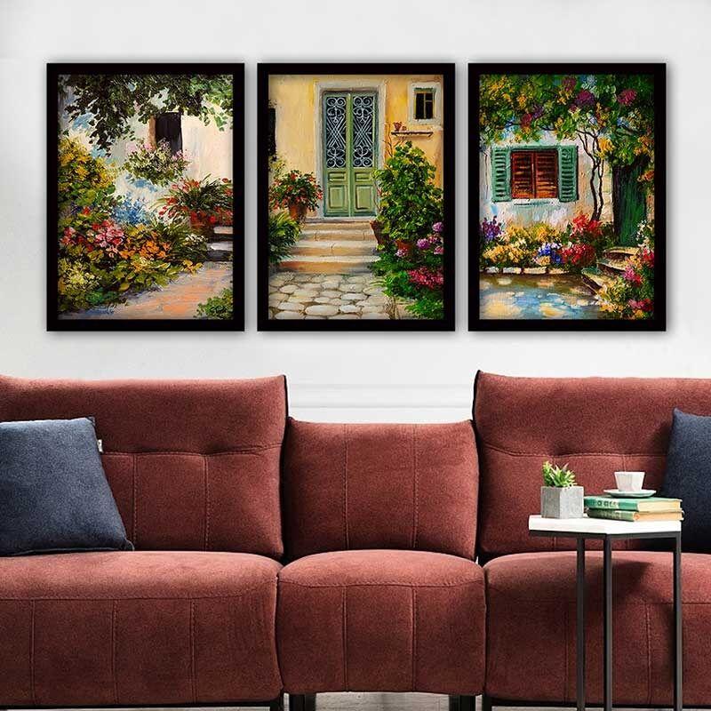 Wallity Set uramljenih slika 3SC_7547042, 3 Dela