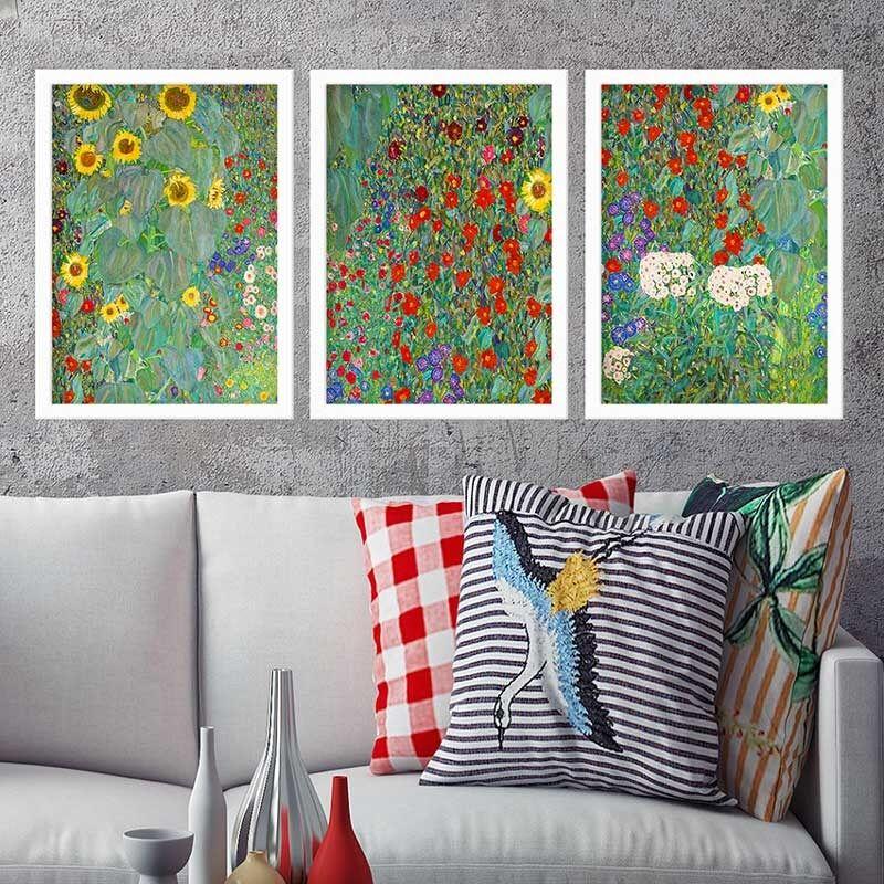 Wallity Set uramljenih slika 3BC_UN3848090, 3 Dela