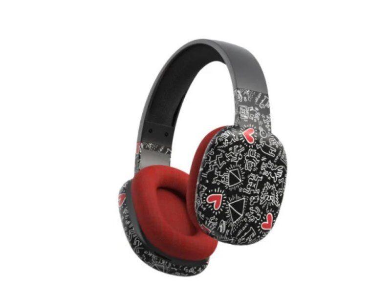 Celly Bluetooth slušalice Keith Haring KHWHEADPHONE, Crne