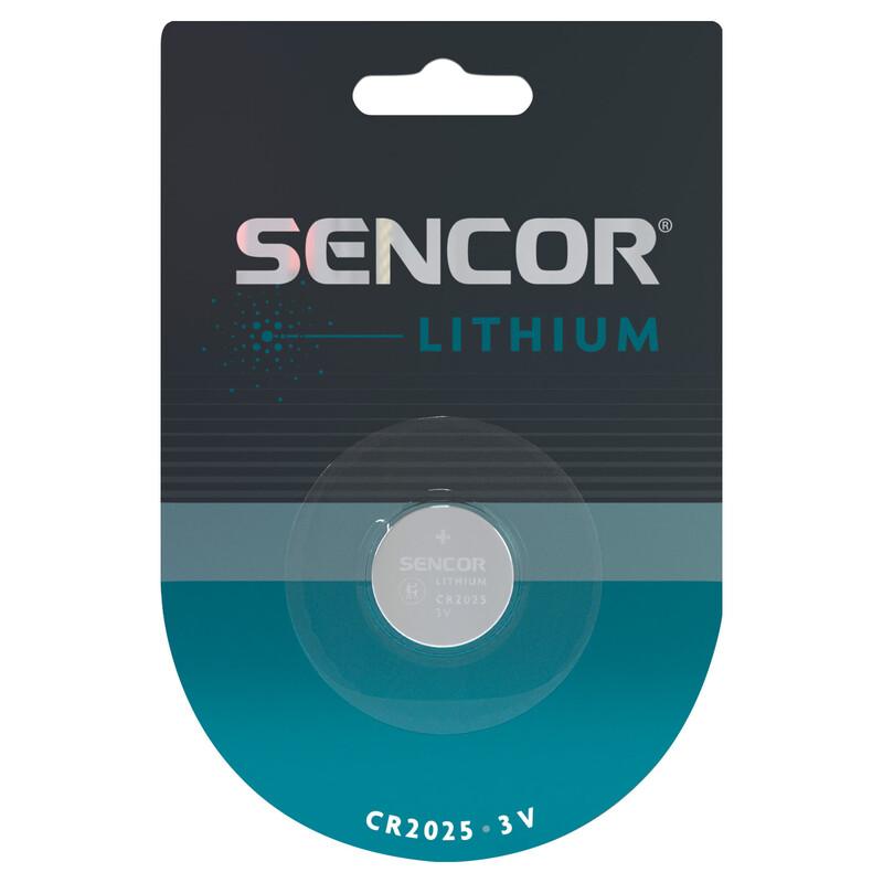 Sencor Baterija CR2025, 1BP, Lithium, 3V
