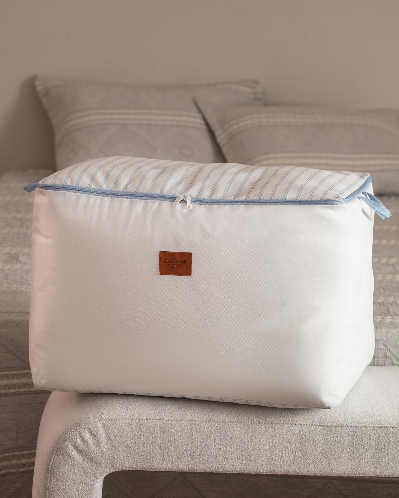 Madame Coco Organizator, 70x46x46 cm, Belo-plavi