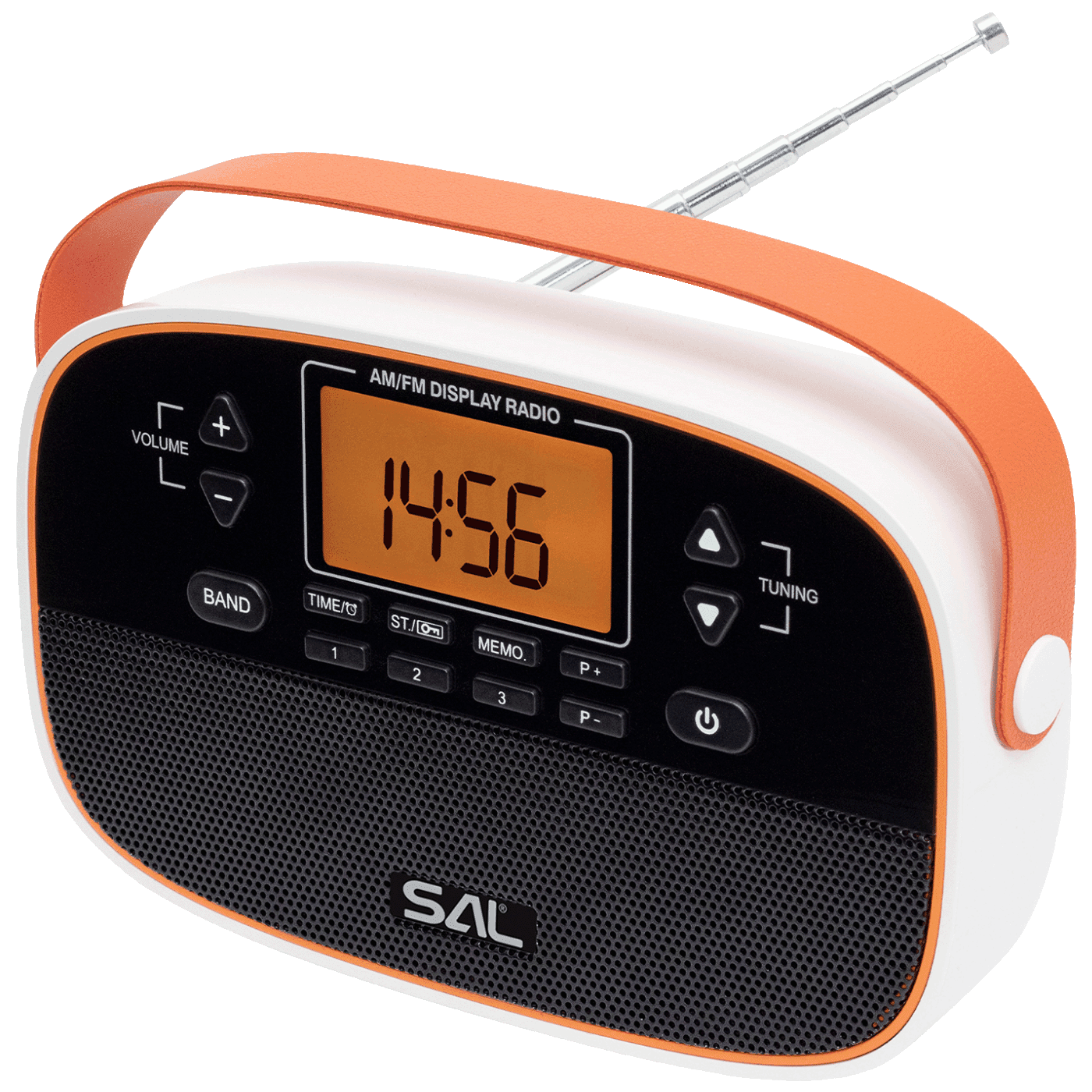 SAL radio priјemnik, AM/FM, alarm, LCD ekran, krem boјa