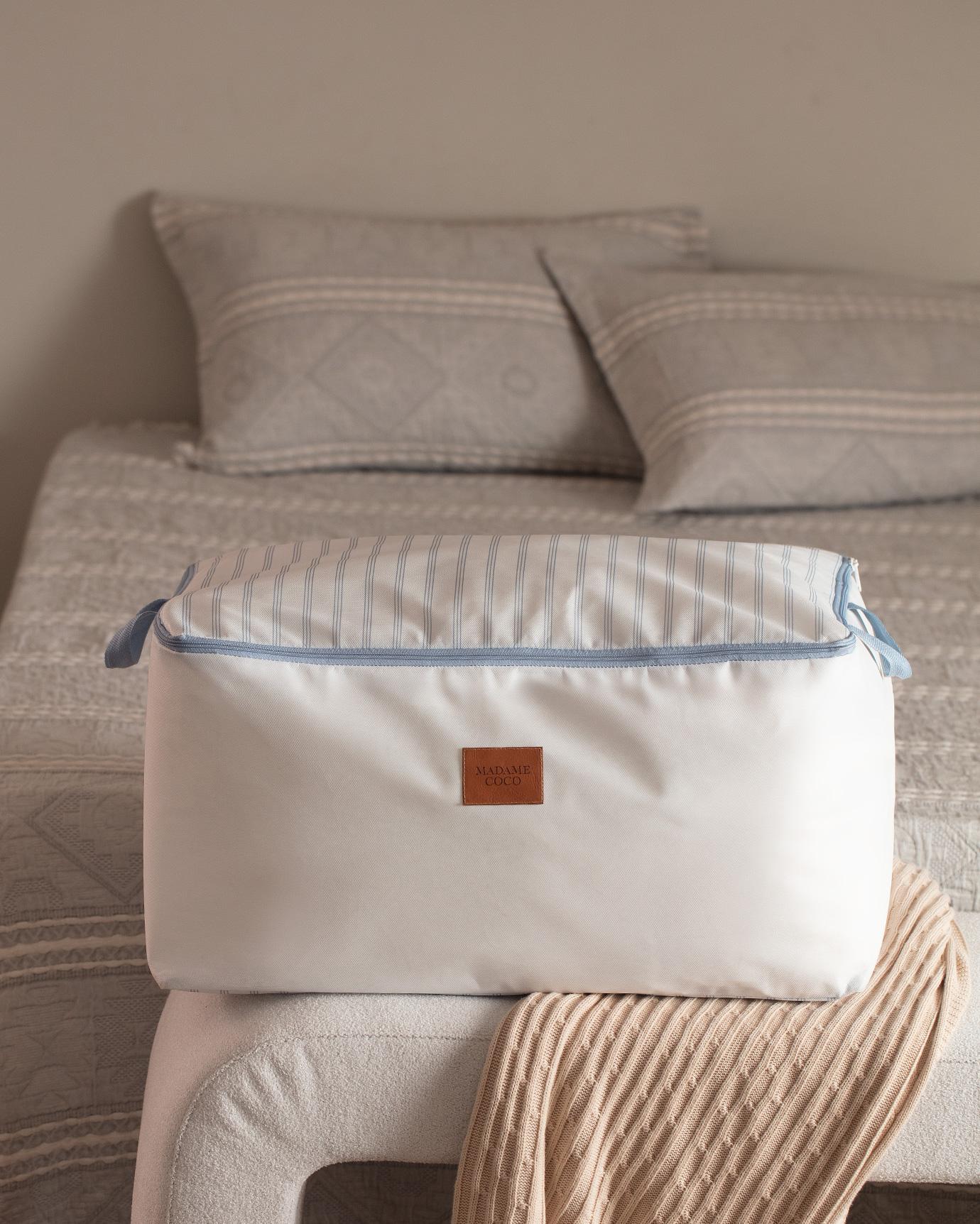 Madame Coco Organizator, 64x31x35cm, Belo-plavi