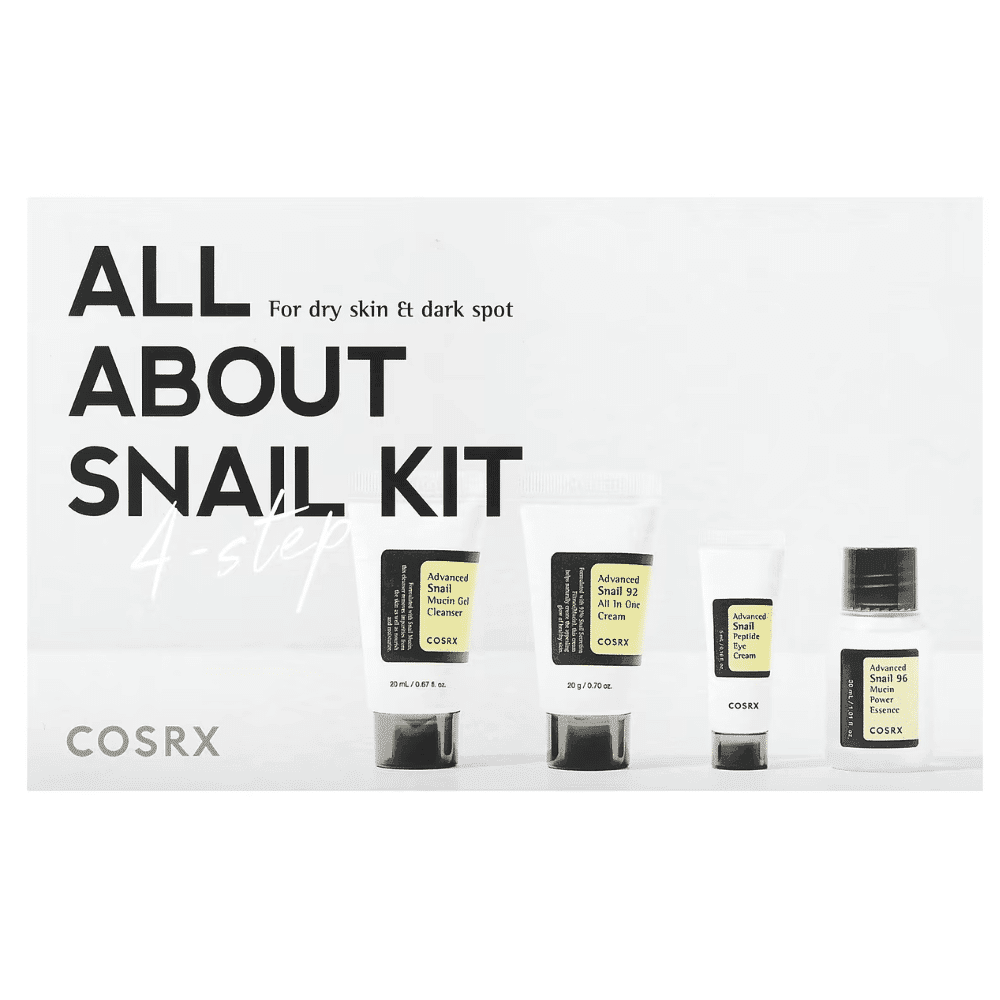 Cosrx Set za negu lica All About Snail Kit, 4 komada