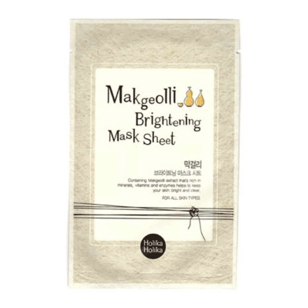Holika Holika Maska za lice Makgeolli Brightening Mask Sheet, 1 komad