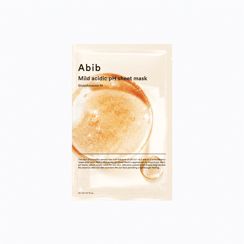 Abib Maska za lice Mild Acidic pH Sheet Mask Glutathiosome Fit