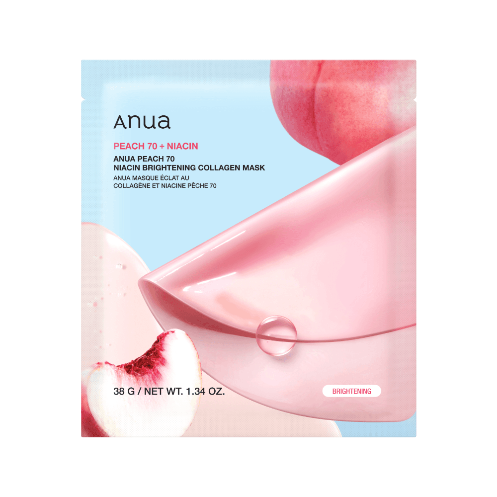 Anua Maska za lice Peach 70 Niacin Brightening Collagen Mask, 1 komad
