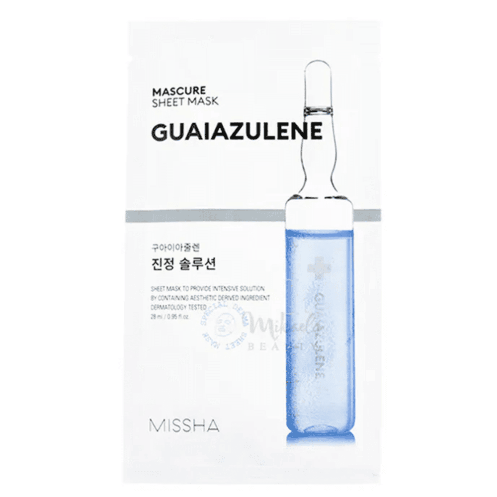 Missha Maska za lice Mascure Sheet Mask Guaiazulene, 28 ml, 1 komad
