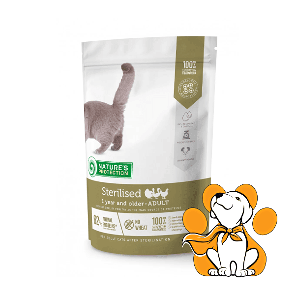 Nature's Protection Hrana za sterilisane mačke, 400g