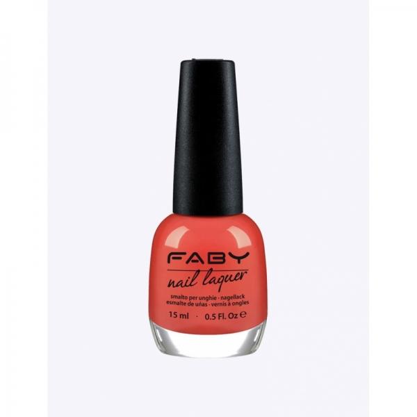 FABY Lak za nokte Lucky Coral, 15ml