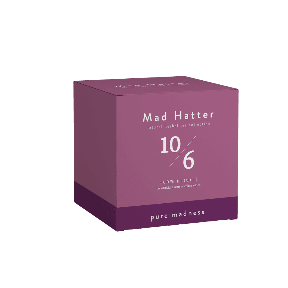 MAD HATTER Čaj hibiskusa Pure Madness, 20 kesica