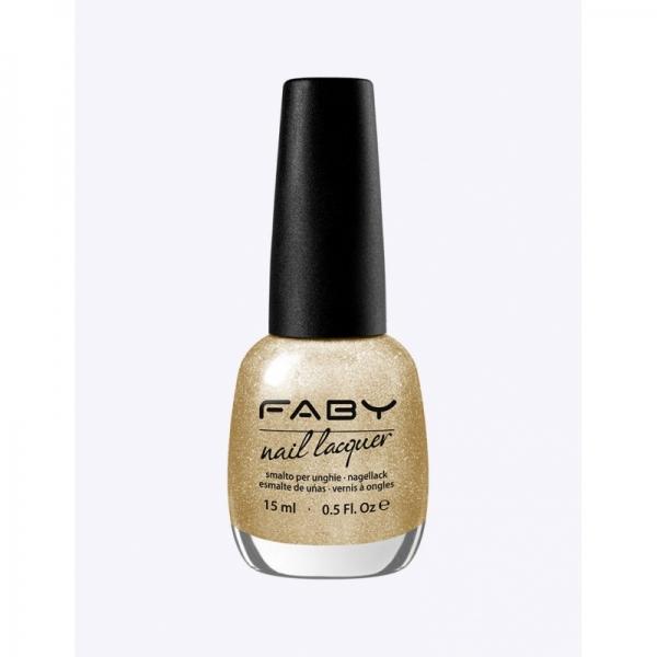FABY Lak za nokte E-Gold, 15ml