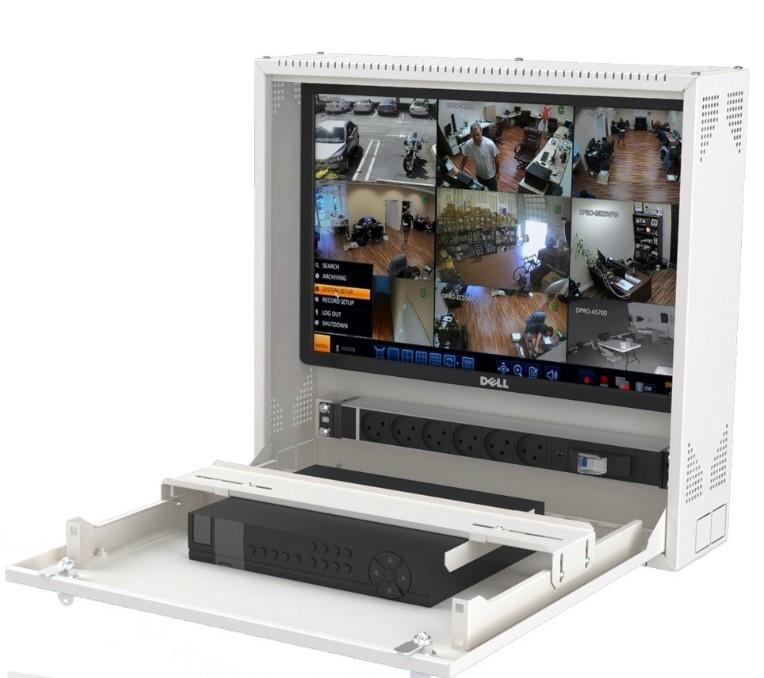 Rek metalni orman za video nadzor, Bela