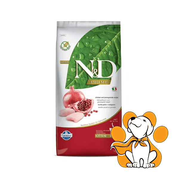 N&D Prime Cat Kitten 10kg Chicken & Pomegranate 10kg