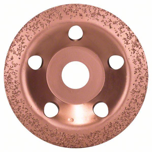 Selected image for BOSCH Lončasta ploča sa tvrdim metalom 2608600180 115 x 22.23 mm/ fino zakošeno bronzana