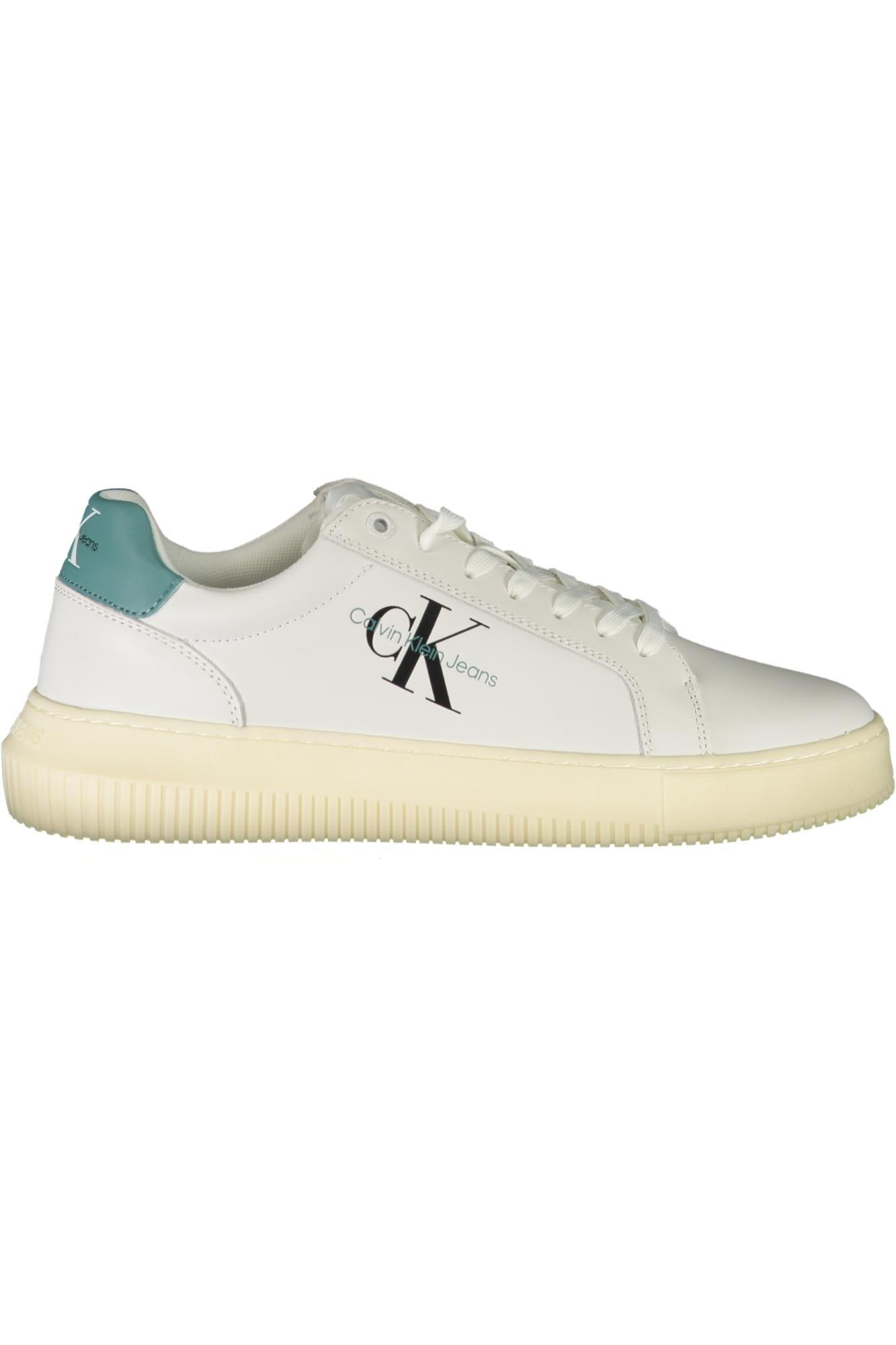 CALVIN KLEIN Muške patike YM0YM00681_BI01T, Belo-Zelene