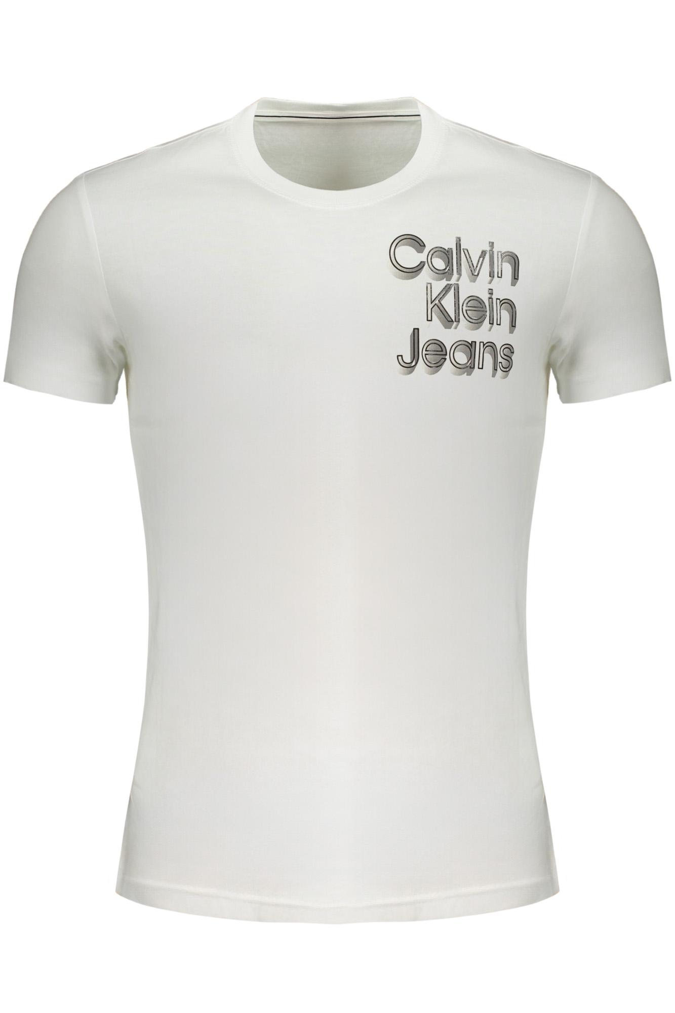 CALVIN KLEIN Muška majica J30J325680_BIYAF, Bela