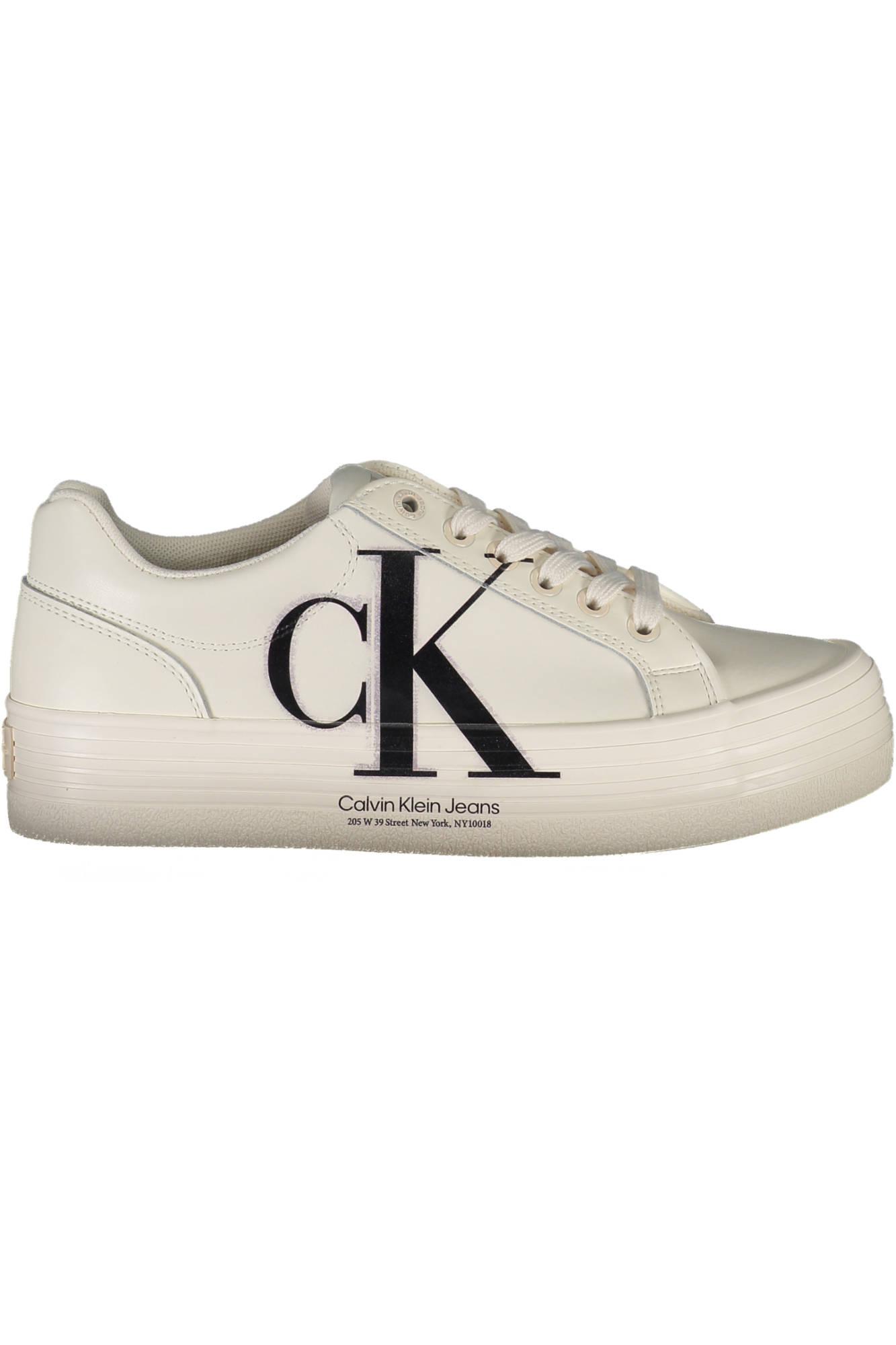 CALVIN KLEIN Ženske patike YW0YW00908F_BIANCO_0LB, Bele