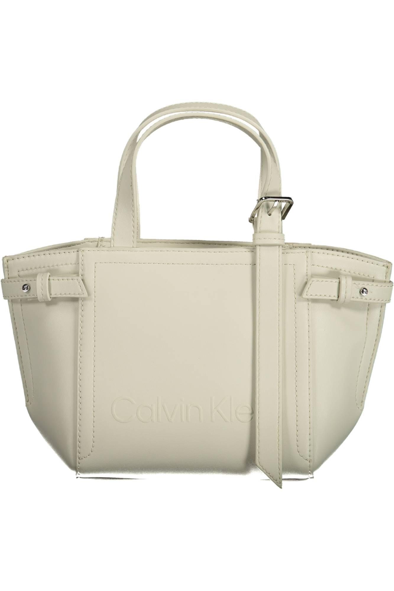 CALVIN KLEIN Ženska torba K60K609847_BIANCO_YAV, Krem