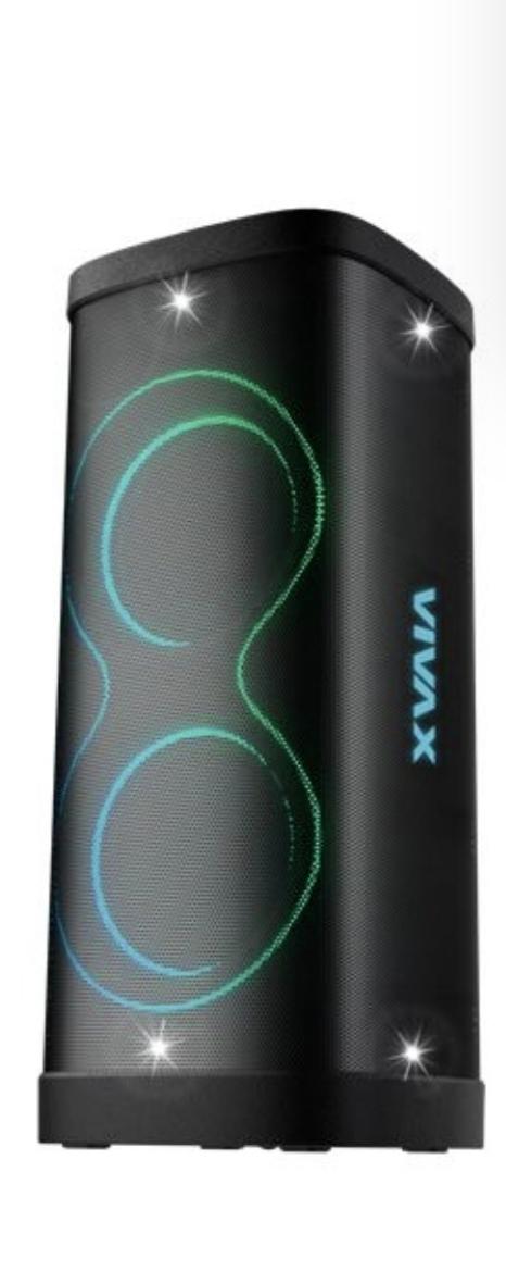 VIVAX Karaoke zvučnik sa 2 bežična mikrofona Bluetooth BS-1300 130v