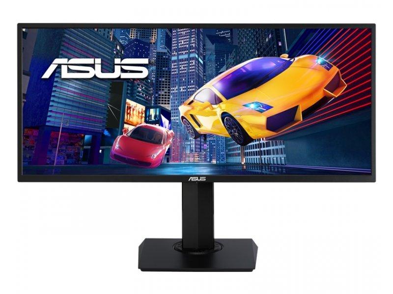 ASUS Monitor VP348QGL, UWQHD, AMD, FreeSync, Crni