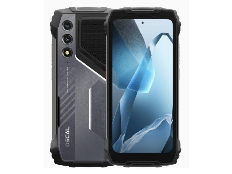 OSCAL Mobilni telefon Pilot 1, 6/256GB, Black Rugged