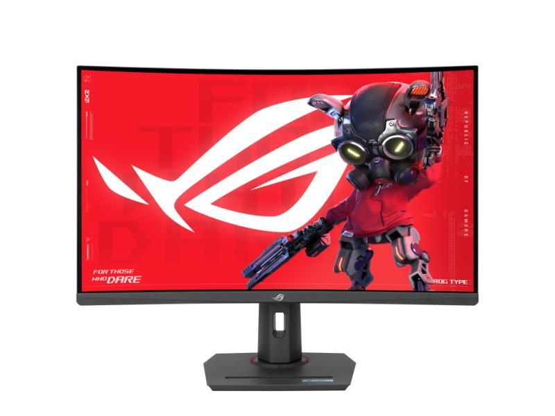ASUS Monitor ROG Strix XG32WCS QHD, 180Hz, USB-C, AMD FreeSync Curved, Crni