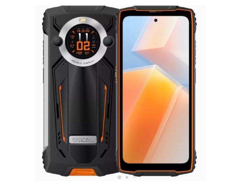 OSCAL Mobilni telefon Pilot 2, 8/256GB, Black Rugged