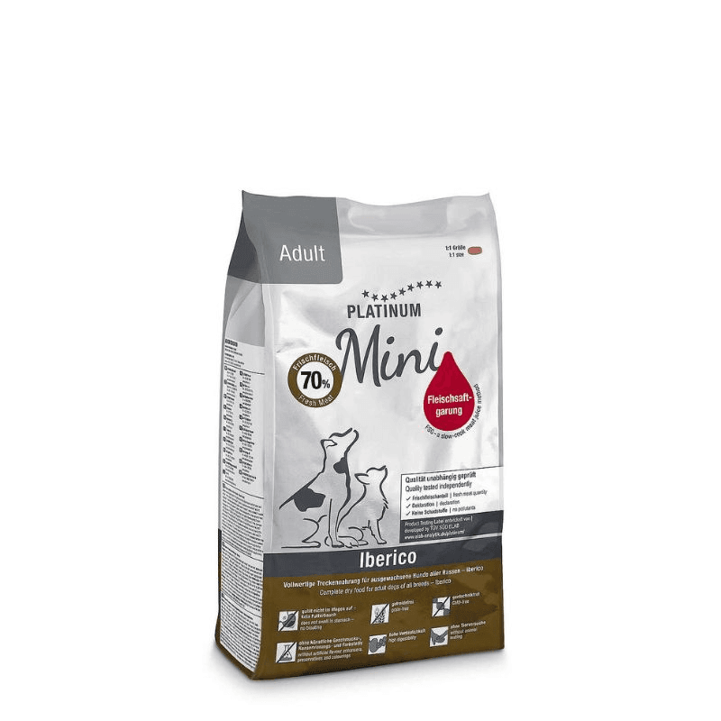 PLATINUM Suva hrana za pse malih rasa Adult Mini, Iberiko Mangulica, 900 g