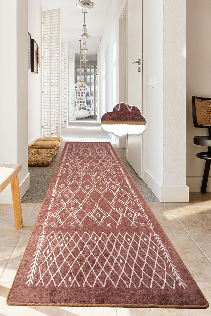 Conceptum Hypnose Tepih, 100x300cm, Crveni