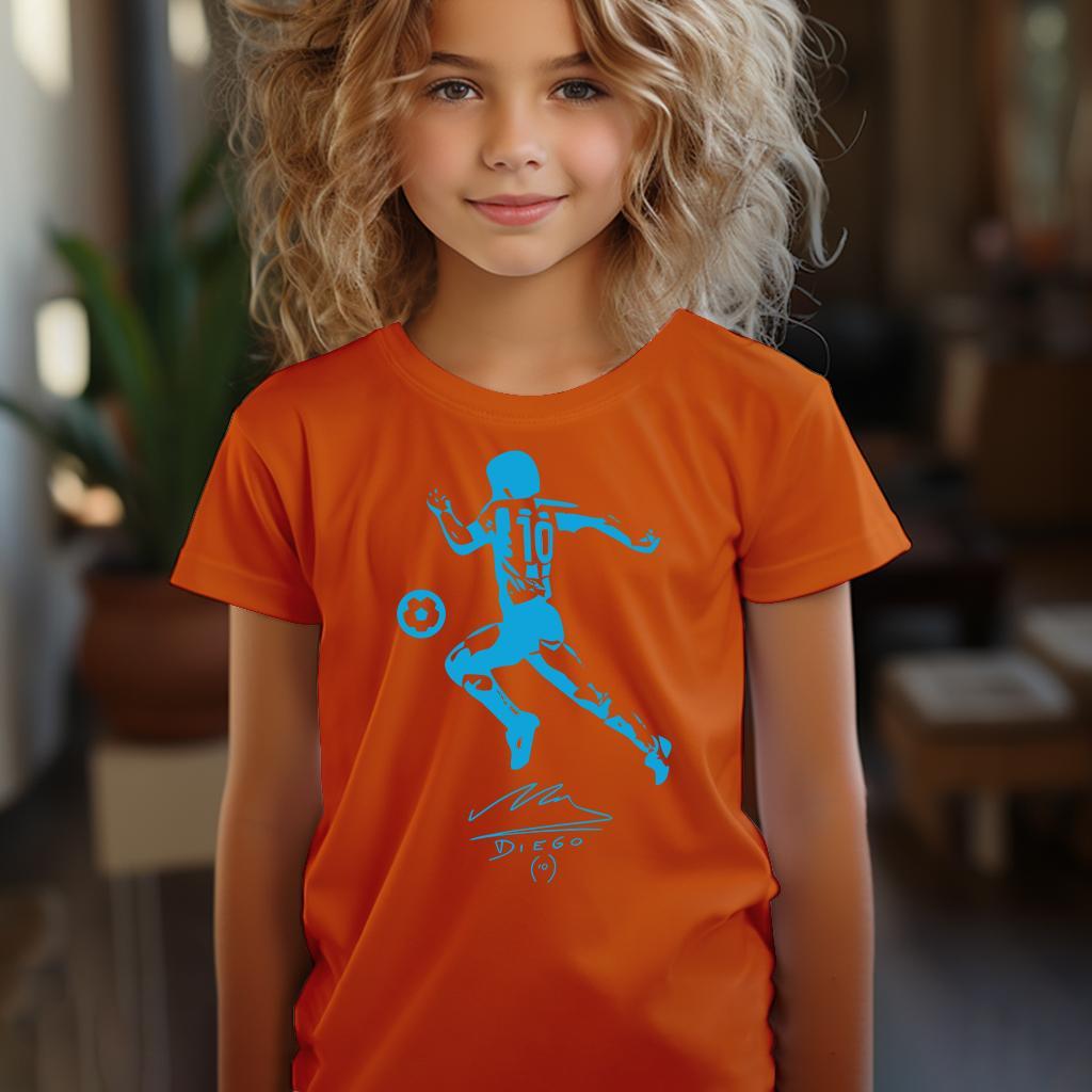 Camiseta Majica sa štampanim printom Cam 467, Dečija, Narandžasta