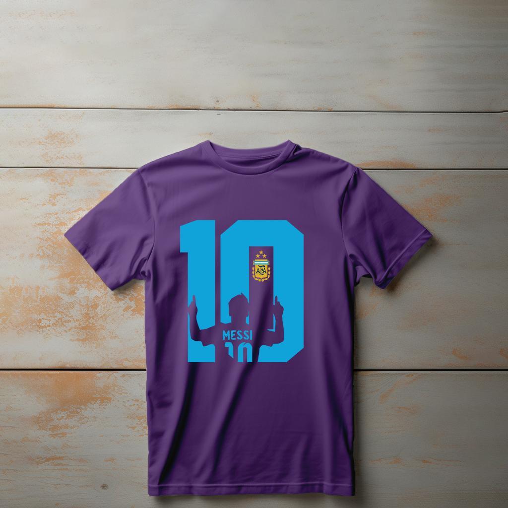 Camiseta Majica sa štampanim printom Cam 466, Dečija, Patlidžan