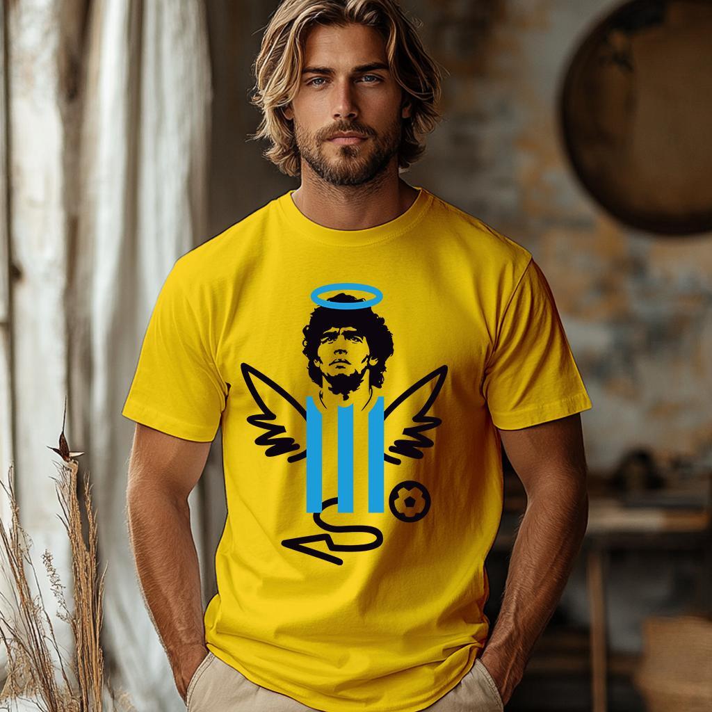 Camiseta Majica sa štampanim printom Cam 464, Muška, Zlatne boje