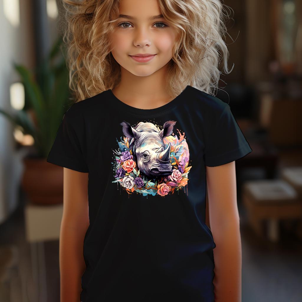 Camiseta Majica sa štampanim printom Cam 398, Dečija, Crna