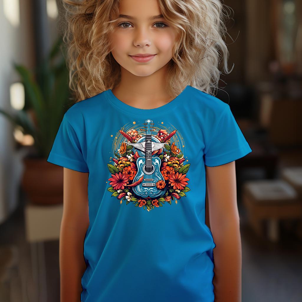 Camiseta Majica sa štampanim printom Cam 397, Dečija, Akva