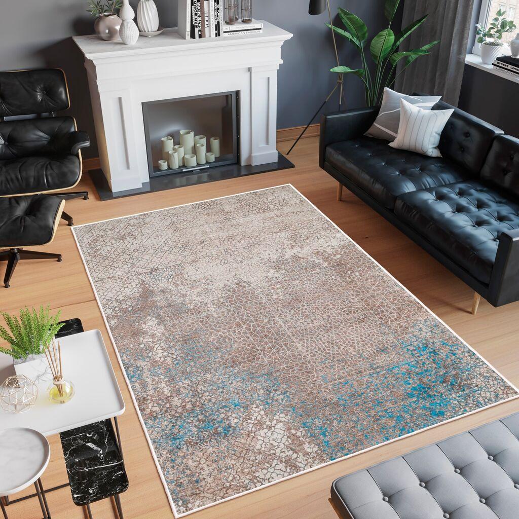 Conceptum Hypnose Tepih Woobtny0249, 160x230cm, Smeđi