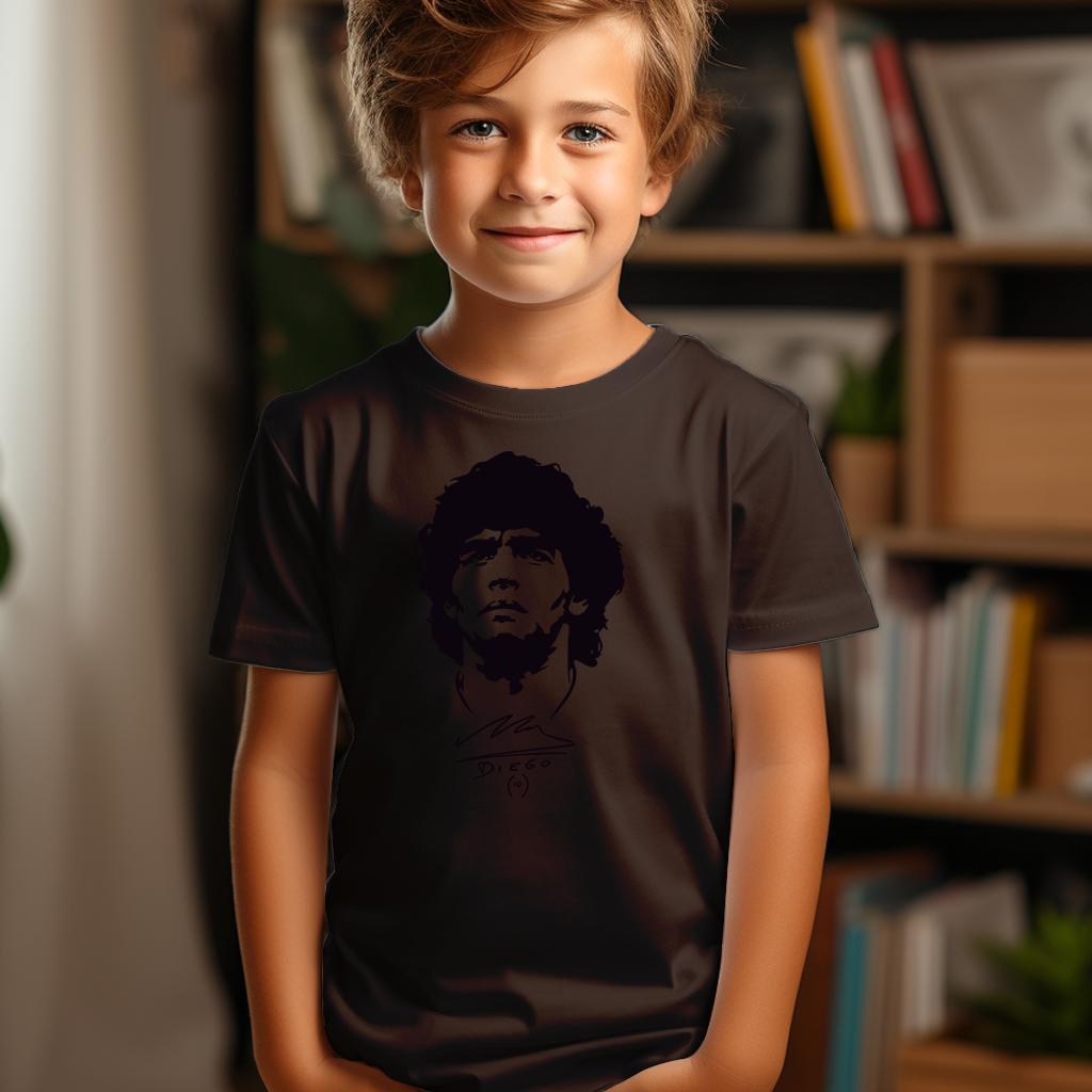 Camiseta Majica sa štampanim printom Cam 463, Dečija, Čokolada