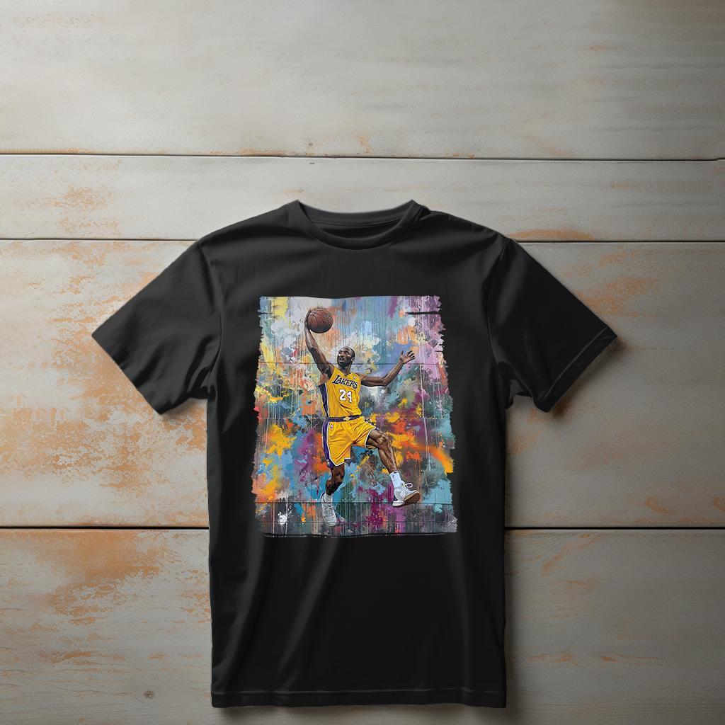 Camiseta Majica sa štampanim printom Cam 462, Dečija, Crna