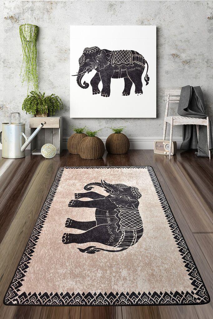 Conceptum Hypnose Tepih Elefante Nero, 80x120cm, Šareni