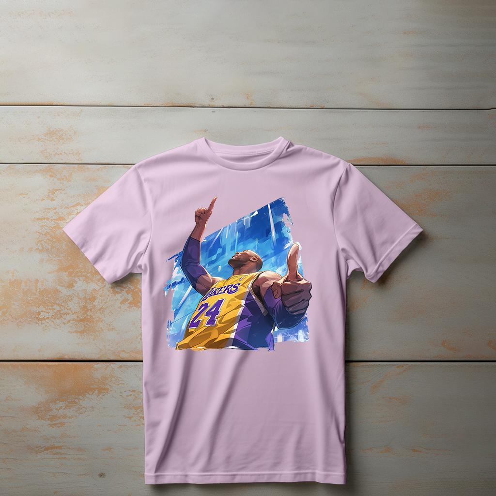 Camiseta Majica sa štampanim printom Cam 461, Dečija, Svetlo roze