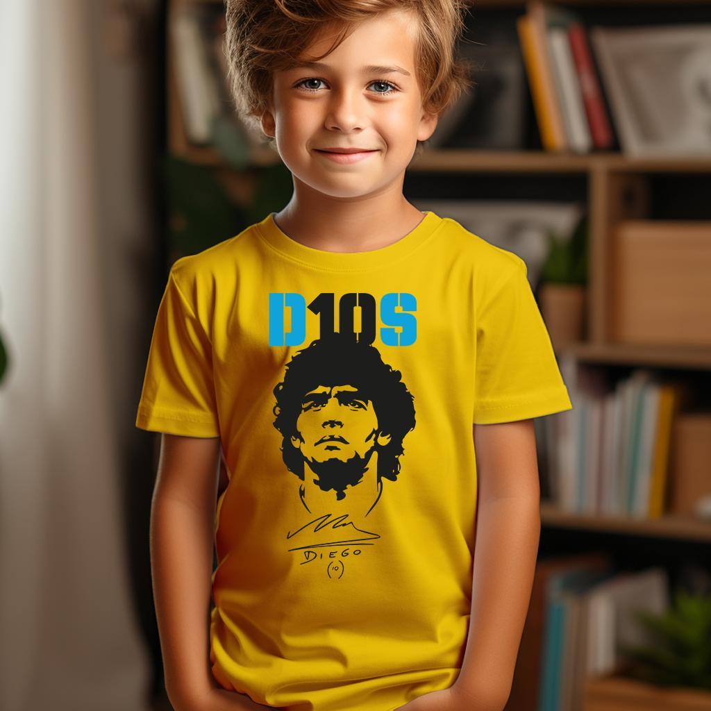 Camiseta Majica sa štampanim printom Cam 468, Dečija, Zlatne boje