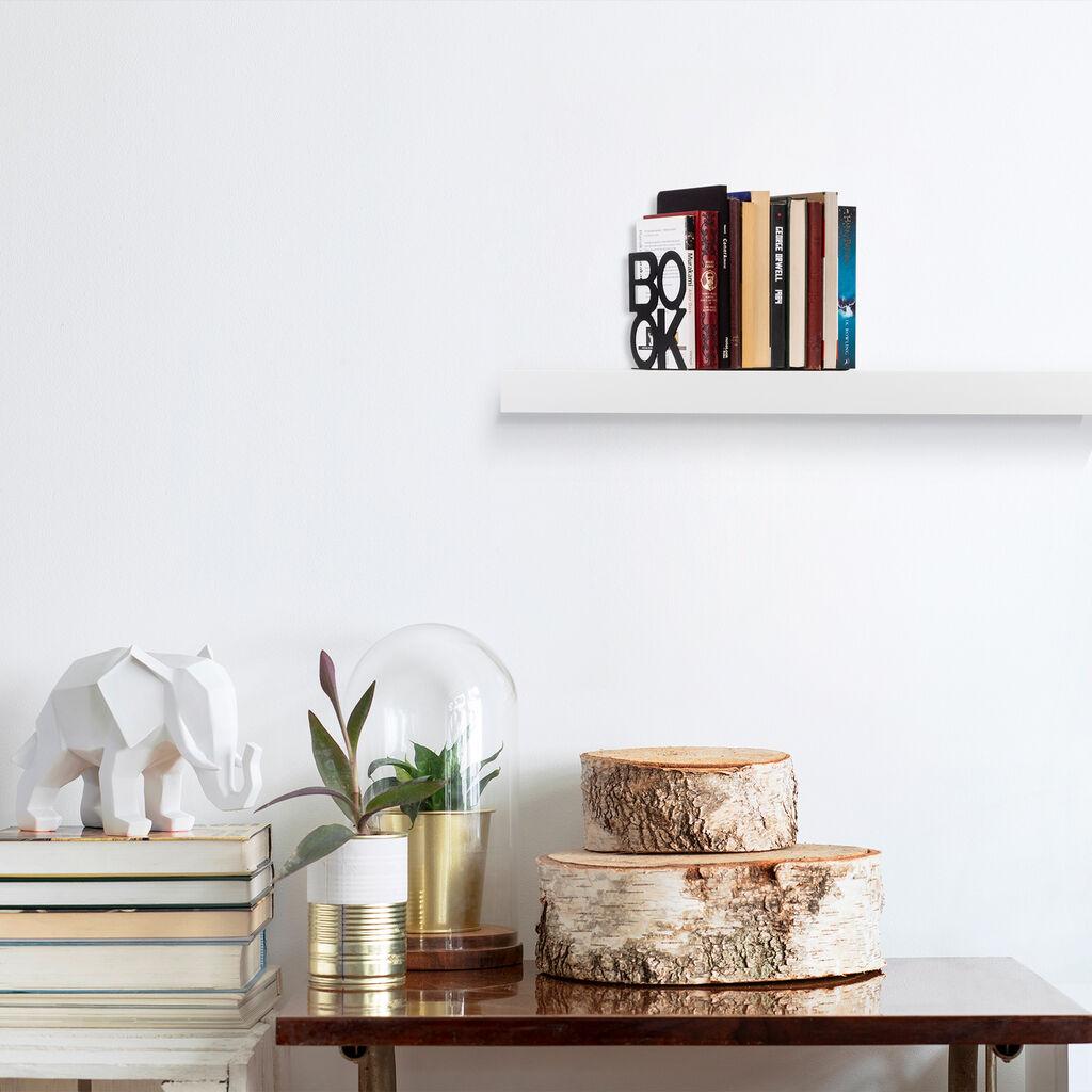 Aberto Design Držač za knjige 9, 13.5x13x14cm, Crni