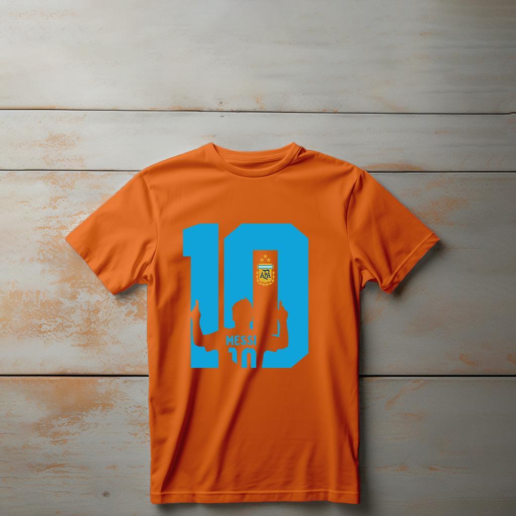 Camiseta Majica sa štampanim printom Cam 466, Dečija, Narandžasta