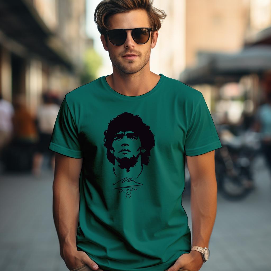 Camiseta Majica sa štampanim printom Cam 463, Muška, Bambus