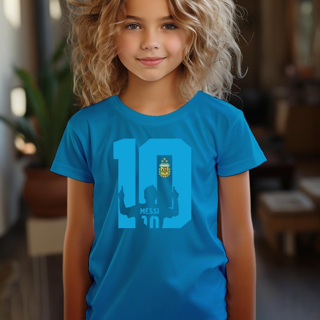 Camiseta Majica sa štampanim printom Cam 466, Dečija, Akva