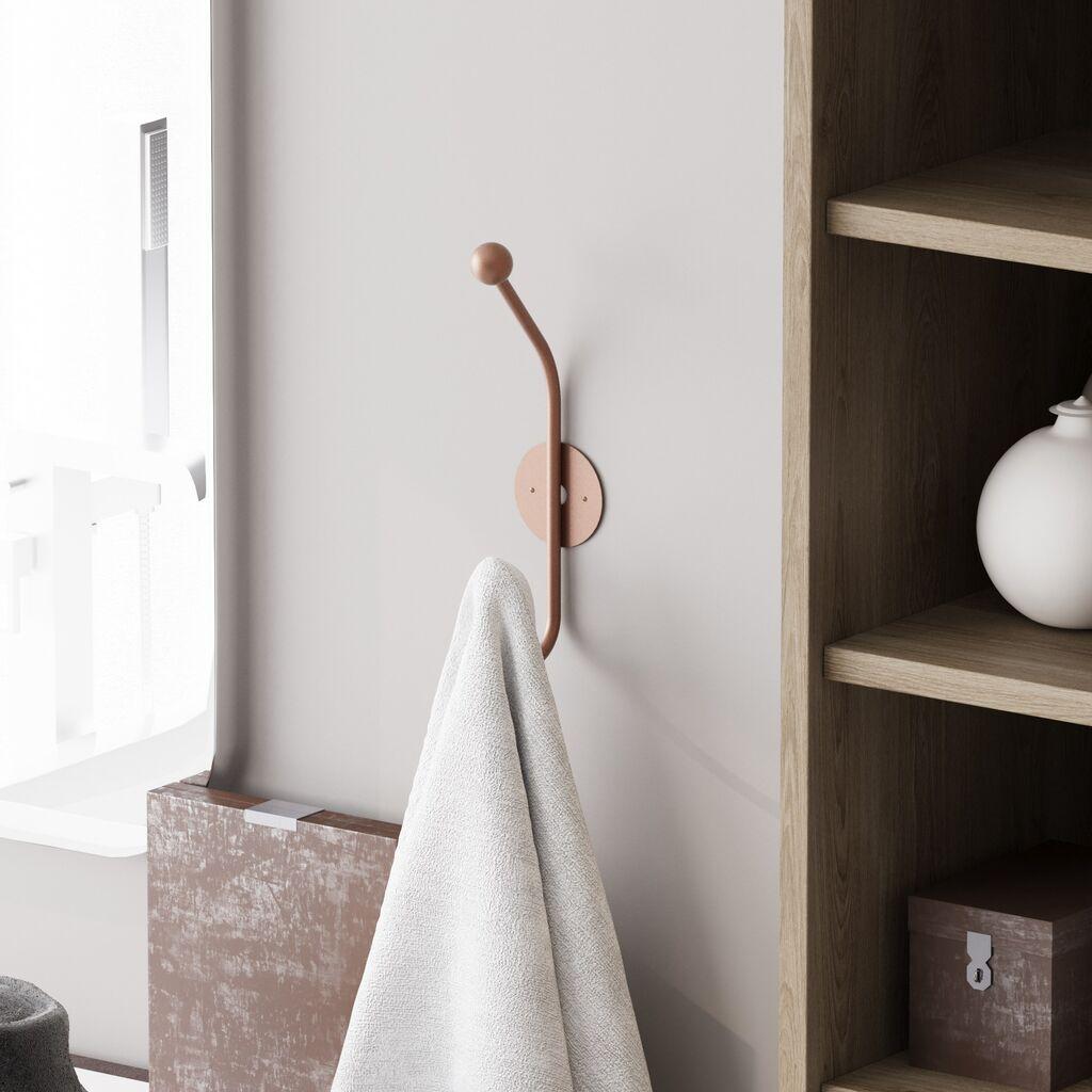 Wallity Kuka za kačenje Rhino, Bronzane boje