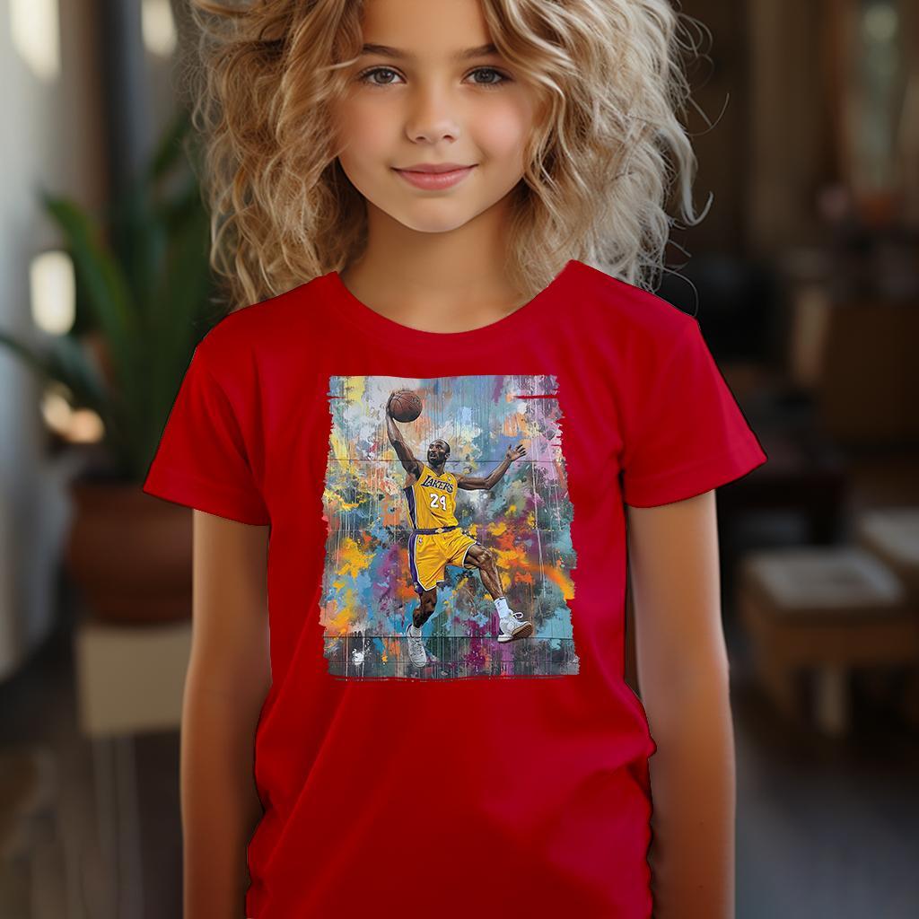 Camiseta Majica sa štampanim printom Cam 462, Dečija, Crvena