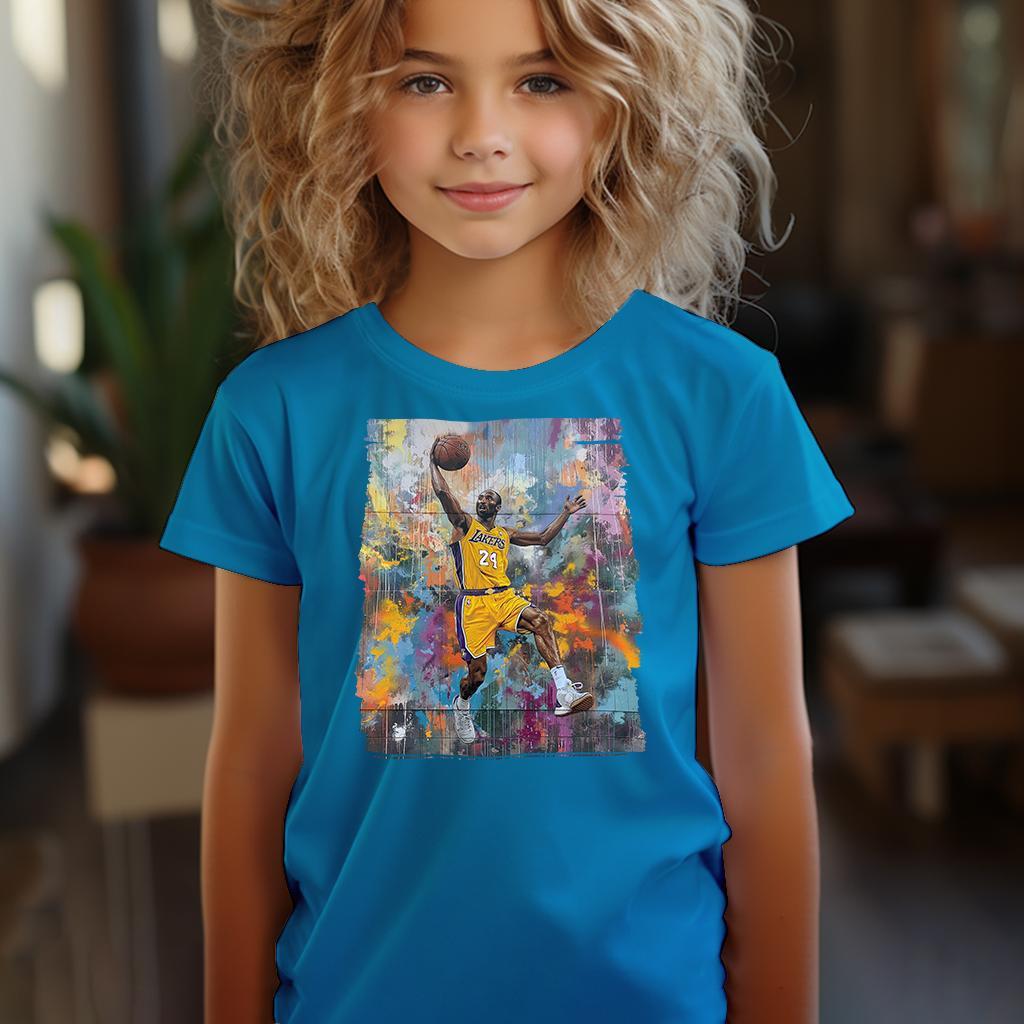 Camiseta Majica sa štampanim printom Cam 462, Dečija, Akva