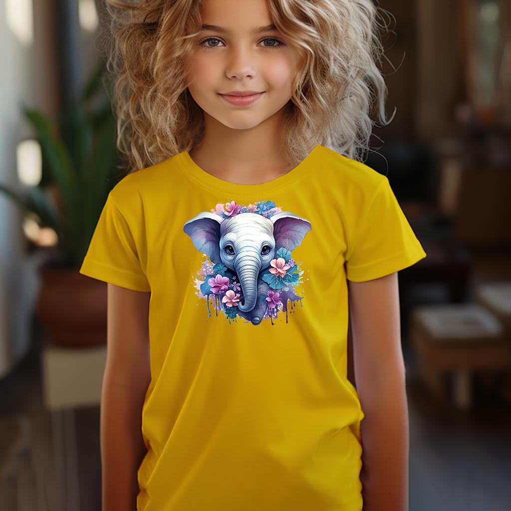 Camiseta Majica sa štampanim printom Cam 396, Dečija, Zlatne boje