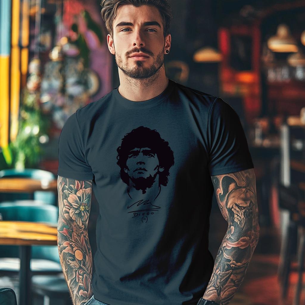 Camiseta Majica sa štampanim printom Cam 463, Muška, Teget